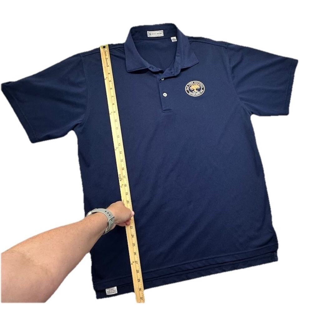 Peter Millar Polo Mens Large Oak Tree Golf Club Logo Shirt - Picture 6 of 8